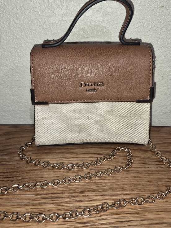 Dune London Handbags - Dune London Classic style with a modern twist, Tan & Brown W/ Gold Accents